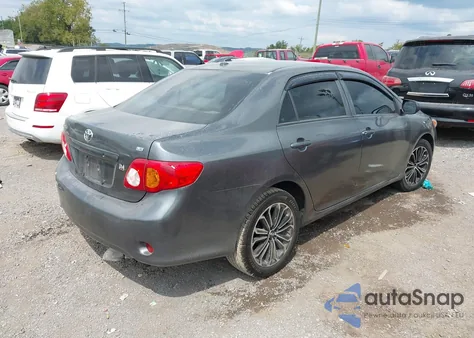 2009 Toyota Corolla Le z USA, uszkodzony, nr VIN 2T1BU40E39C116344